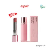 [Espoir] Bare Glow 潤唇膏 (7色) 3g |用於天然玻璃光澤和唇部護理的保濕有色棒(純素)