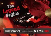 【現代樂器】 全新 ROLAND XPS-10 61鍵 行動型合成器 鍵盤 原廠公司貨