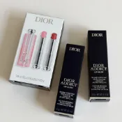 原裝現貨✅送禮袋 Dior 迪奧 限量唇膏 癮誘粉漾潤唇膏 唇蜜 口紅組 禮盒三件組 正裝 3.2g 001 004