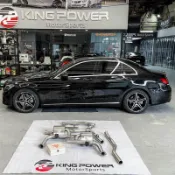 KP擎利國際 賓士 Benz W205 C200 C300 VVS 不鏽鋼中尾段 排氣管 C-Class