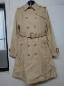 ST.MALO英倫女伶黛德麗高訂精品防護風衣(卡其色 L號) 台中西區/北區可自取