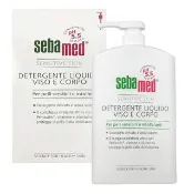 【SEBAMED 施巴】pH5.5潔膚露1000ml(含壓頭盒裝)國際航空版