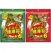 【素蒔森活VGNLIFE】小浣熊烤海苔 經典烤海苔 泰國烤海苔 醬燒原味/香辣《全素》