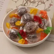 (店+)在地台灣味🍬古早味梅心軟糖 梅子糖果 Q彈不黏牙 全素軟糖 經典懷舊零食 台灣製造【嘻饈仔現貨】