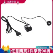 3W 潛水水泵,帶 4-LED 燈泵水族館噴泉魚池水箱歐盟插頭