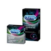 Durex杜蕾斯-雙悅愛潮裝12入+飆風碼3入保險套