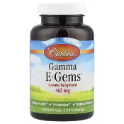 【iHerb】Carlson, Gamma E-Gems®，465 毫克，120 粒軟膠囊