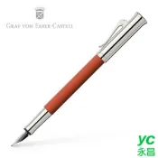 【i郵購】永昌創新國際有限公司 【Graf Von Faber-Castell】繩紋飾 紅柿子 V145221 鋼筆 筆尖F /支