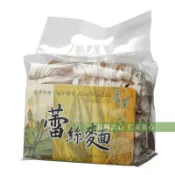 村家味 蘆薈蕾絲麵(600g/包)_原味關廟麵_傳統手工製作，日光乾燥