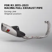 類蠍/仿蠍R1/M1系列排氣管 適配 YAMAHA R3 MT03 全段排氣管 2020-2026