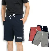 (店+)【TOMMY HILFIGER】衝評 Tommy Hilfiger 串標 大尺碼 短褲 棉短褲 鬆緊 大尺碼 無刷毛 鬆緊褲 @9016