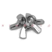 〈NSW螺絲五金〉不鏽鋼白鐵 蝶型螺帽/羊角螺帽/蝴蝶螺帽M4~M16 3/16 1/4~5/8 台灣製造