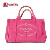 【DOKODEMO】PRADA Canapa Logo M 手提包