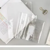 【平價精選】透明書衣高清a5手賬本保護套b5國譽書套pvc防水防塵耐磨錦一手賬