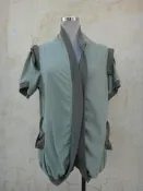 楹 ~ 正品 TOUGH JEANSMITH 俏麗花苞口袋 棉質休閒夾克 Size: M~L