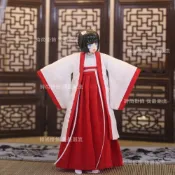 機娘娃衣漢服連衣裙 古風衣服套裝壽屋azone 1/12分拼裝模型娃娃
