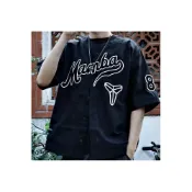 (店+)【球衣藏家】KOBE BRYANT MAMBA 黑曼巴 電繡 重磅 棒球衣 Nike Baseball Jersey