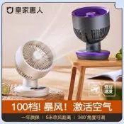 【品質驗證】惠人桌面電風扇小型宿舍家用臥室靜音辦公室桌面上迷妳空氣循環扇立扇 桌扇 循環扇 涼風扇 工業扇 壁扇 吊扇