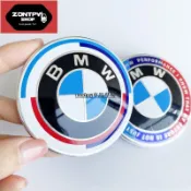 寶馬50週年紀念款 bmw車標 50週年82mm前標 後標 輪框蓋 限量聯名款 bmw標輪轂蓋 輪圈蓋 bmw標誌