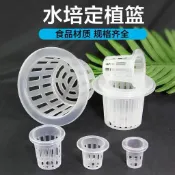 ［水族最便宜］水草定植盆 水培籃 水草盆 無土栽培 水耕植物 水培 魚菜共生 定植杯 定植海綿 水培盆 定植綿 定植盆