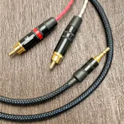 志達電子 大力揚 × 日本鐵三角 CAB056MK2｜3.5mm轉雙RCA 音訊升級線，解鎖更細膩的聲音層次