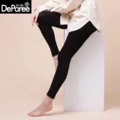 Deparee 蒂巴蕾 纖暖的XXL九分褲(保暖九分褲襪) 加大 刷毛 保暖褲襪