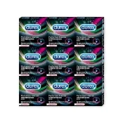 【Durex 杜蕾斯】雙悅愛潮裝衛生套9盒(共27入 保險套/衛生套/安全套/避孕套/避孕/大尺寸/持久/顆粒)