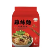 【全聯線上購】【妙師傅】麵博士 肉燥風味雞絲麵(60g*4包)