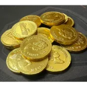 2712女王金幣巧克力 金幣造型巧克力