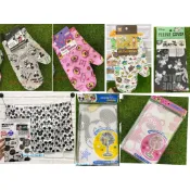 阿猴達可達 JAPAN日本 迪士尼 米奇 熊抱哥 草莓熊 隔熱手套  隔熱墊 洗衣袋 面紙套 車用窗簾 生活小物 正日貨
