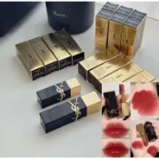 YSL 奢華緞面釉惑唇膏 奢華緞面唇膏 黑金管RM NM 1971方金管1966精巧版1 70《小乖小舖》聖羅蘭