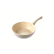 (店+)麥飯石煎炒鍋 炒菜鍋 不沾鍋 平底鍋 電磁爐鍋 煎蛋鍋 露營鍋 炒鍋 煎鍋 IH爐可用 26cm 28cm
