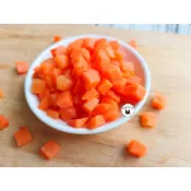 《開立發票》超便宜的店～冷凍蔬菜 / 紅蘿蔔 / 紅蘿蔔丁 1000g《滿＄1390本島市區免運》 ﹍ 962-0091