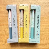 Uni三菱日本製 Jetstream 迪士尼三色溜溜筆 原子筆圓珠筆 小飛象 維尼 奇奇蒂蒂三色筆絲滑柔順好寫