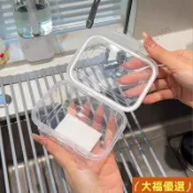 🔥臺灣出貨🔥便攜式食品級保鮮盒冰箱水果蔬菜收納盒大容量冷凍密封防潮整理盒
