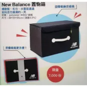 惜物 ♠️ 漢神就巨蛋 來店禮 new balance 折疊 置物箱 收納箱