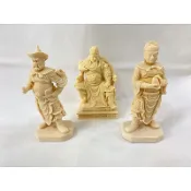 大公仔 關公 關聖帝君 周倉 關平 [模型廟會 縮小 神明 公仔  文創 陣頭 ]《真的還不錯》