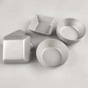 (店+)【SANNENG 三能】三能 SN61355 SN61365 圓型塔模 方形塔模 5入 陽極 迷你塔模 蛋塔模 PackHouse 包裝工場