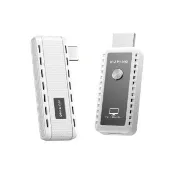 【WUMING】Type-C 無線同步傳輸器(免設定 即插即用 iPhone16 無線投放 傳輸器 投影 電視棒 Chromecast)