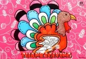 C節慶酷卡明信片 2015 感恩節 Thanksgiving 火雞（背面空白可書寫）
