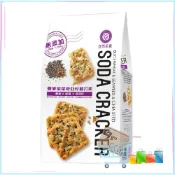 【17go 保健美妝館】自然主意 蕎麥 紫菜 蘇打餅 大包裝180g