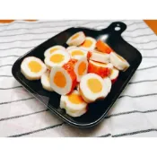 (店+)【小可生鮮】魚卵捲 500克/包(火鍋料 黃金魚卵捲 火鍋魚卵捲 麻辣火鍋 關東煮)
