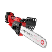 (店+)【Ogula 小倉】鏈鋸機 電鏈鋸 無刷12吋鏈鋸 電動鋸子 帶電量顯示 3980W大功率工業級伐木鋸