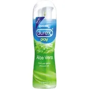 (限量送潤滑液) 【杜蕾斯Durex】蘆薈情趣潤滑液劑50ml 人體潤滑劑 水溶性潤滑液 潤滑油 情趣 夫妻房事 *R-