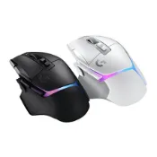 Logitech G 羅技【G502 X PLUS LIGHTSPEED 無線電競滑鼠】炫光 高效能 - 岩石黑/皓月白
