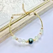綠龍晶 月光石 萄葡石 水晶手鏈 天然石 生日禮物