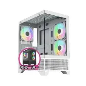 【技嘉平台】i7廿核GeForce RTX 3050{天鷹座J2AB}電競電腦(i7-14700F/H610/16G/500G)
