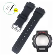 樹脂錶帶手錶表圈錶殼適用於卡西歐 G-shock DW9052 DW9000 9051 9050 004C Dw003 