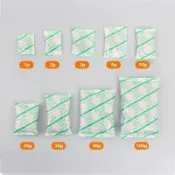 食品乾燥劑 小袋乾燥劑 吸溼防潮包 1g-100 g規格 休閒食品寵物食 品使用環保吸溼袋 食品保存防潮用品 小包裝