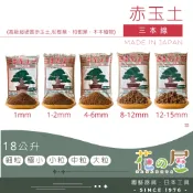 🌺花之屋🌺 - 三本線赤玉土（18公升/多款粒徑）多肉介質 多肉鋪面石 顆粒介質 超硬赤玉土
